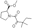 structure of CAS# 186268-77-9, (2S)-1-(1,2-二氧代-3,3-二甲基戊基)-2-吡咯烷甲酸甲酯