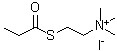 structure of CAS# 1866-73-5, 碘化硫代丙酰胆碱