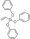 Triphenoxyvinylsilane molecular structure (CAS 18666-65-4)
