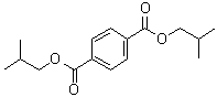 structure of CAS# 18699-48-4, 对苯二甲酸二异丁基酯