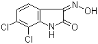 structure of CAS# 18711-16-5, 6,7-Dichloro-1H-indole-2,3-dione 3-oxime