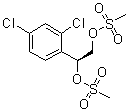 CAS 登录号：187164-22-3, (S)-1-(2,4-二氯苯基)-1,2-乙二醇二甲烷磺酸酯