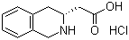 structure of CAS# 187218-03-7, (R)-1,2,3,4-四氢异喹啉-3-乙酸盐酸盐