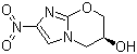structure of CAS# 187235-08-1, (S)-2-硝基-6,7-二氢-5H-咪唑并[2,1-b][1,3]恶嗪-6-醇
