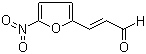 CAS # 1874-22-2, 5-Nitrofuran-2-acrylaldehyde, 3-(5-Nitro-2-furyl)-2-propenal