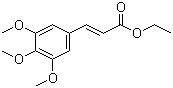 structure of CAS# 1878-29-1, 3,4,5-三甲氧基肉桂酸乙酯