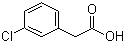 structure of CAS# 1878-65-5, 3-氯苯乙酸