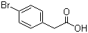 structure of CAS# 1878-68-8, 4-Bromophenylacetic acid
