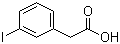 structure of CAS# 1878-69-9, 3-Iodophenylacetic acid
