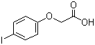 structure of CAS# 1878-94-0, 对碘苯氧乙酸