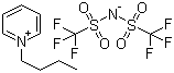structure of CAS# 187863-42-9, 1-丁基吡啶鎓双(三氟甲磺酰基)亚胺盐