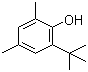 structure of CAS# 1879-09-0, 6-叔丁基-2,4-二甲基苯酚