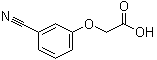 structure of CAS# 1879-58-9, 2-(3-氰基苯氧基)乙酸