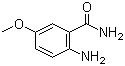 structure of CAS# 1882-71-9, 5-甲氧基-2-氨基苯甲酰胺