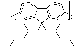 structure of CAS# 188201-16-3, Poly[9,9-bis-(2-ethylhexyl)-9H-fluorene-2,7-diyl]