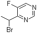 structure of CAS# 188416-47-9, 4-(1-溴乙基)-5-氟嘧啶