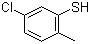 structure of CAS# 18858-06-5, 5-氯-2-甲基苯硫酚