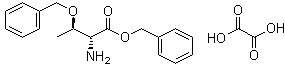 structure of CAS# 188660-14-2, O-苄基-D-苏氨酸苄酯草酸盐