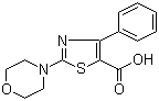 CAS 登录号：188679-21-2, 2-吗啉-4-基-4-苯基噻唑-5-甲酸
