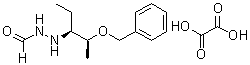 CAS # 1887197-42-3, 2-[(1S,2S)-1-Ethyl-2-(phenylmethoxy)propyl]hydrazinecarboxaldehyde ethanedioate (1:1)