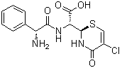 CAS 登录号：188915-50-6, [2R-[2R*[R*(R*)]]]-alpha-[(氨基苯基乙酰基)氨基]-5-氯-3,4-二氢-4-氧代-2H-1,3-噻嗪-2-乙酸