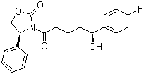 CAS 登录号：189028-95-3, (4S)-3-[(5S)-5-(4-氟苯基)-5-羟基戊酰基]-4-苯基-1,3-氧氮杂环戊烷-2-酮