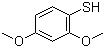 structure of CAS# 18906-37-1, 2,4-二甲氧基苯硫酚