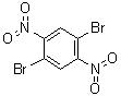 CAS # 18908-08-2, 2,5-Dinitro-1,4-dibromobenzene, 1,4-Dibromo-2,5-dinitrobenzene
