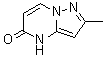 structure of CAS# 189116-35-6, 2-甲基吡唑并[1,5-a]嘧啶-5(4H)-酮