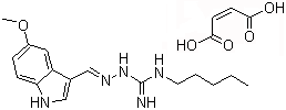 马来酸替加色罗分子结构 (CAS 189188-57-6)