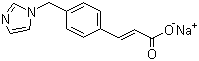 structure of CAS# 189224-26-8, 奥扎格雷钠
