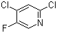 structure of CAS# 189281-48-9, 2,4-二氯-5-氟吡啶