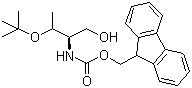 structure of CAS# 189337-28-8, N-[(1R,2R)-2-(1,1-Dimethylethoxy)-1-(hydroxymethyl)propyl]carbamic acid 9H-fluoren-9-ylmethyl ester