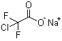 CAS # 1895-39-2, Sodium chlorodifluoroacetate, Chlorodifluoroacetic acid sodium salt