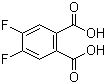 structure of CAS# 18959-31-4, 4,5-二氟邻苯二甲酸