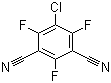 structure of CAS# 1897-50-3, 5-氯-2,4,6-三氟间苯二甲腈