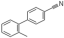 CAS # 189828-30-6, 2'-Methyl-1,1'-biphenyl-4-carbonitrile, 2'-Methylbiphenyl-4-carbonitrile, 4-Cyano-2'-methylbiphenyl