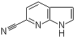 structure of CAS# 189882-33-5, 6-氰基-7-氮杂吲哚