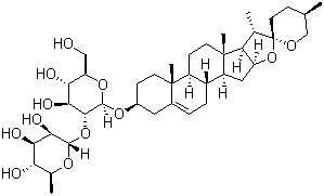 structure of CAS# 19057-67-1, 次皂甙元 A