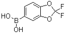 CAS 登录号：190903-71-0, (2,2-二氟-1,3-苯并二氧杂环戊烯-5-基)硼酸