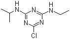 CAS 登录号：1912-24-9 (93616-39-8), 阿特拉津, 6-氯-N2-乙基-N4-异丙基-1,3,5-三嗪-2,4 -二胺