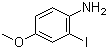structure of CAS# 191348-14-8, 4-甲氧基-2-碘苯胺