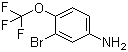 structure of CAS# 191602-54-7, 3-溴-4-(三氟甲氧基)苯胺