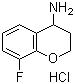 structure of CAS# 191608-18-1, 8-氟-3,4-二氢-2H-1-苯并吡喃-4-胺盐酸盐
