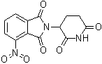 structure of CAS# 19171-18-7, 4-硝基沙利度胺