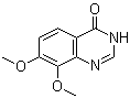 structure of CAS# 19178-11-1, 7,8-二甲氧基-4(3H)-喹唑啉酮