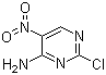 structure of CAS# 1920-66-7, 2-氯-4-氨基-5-硝基嘧啶