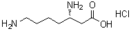 structure of CAS# 192003-02-4, (S)-3,7-二氨基庚酸单盐酸盐