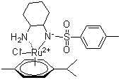 CAS 登录号：192057-12-8, [N-[(1S,2S)-2-(氨基)环己基]-4-甲基苯磺酰胺]氯[(1,2,3,4,5,6-eta)-1-甲基-4-(1-甲基乙基)苯]钌