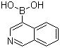 structure of CAS# 192182-56-2, 4-异喹啉硼酸